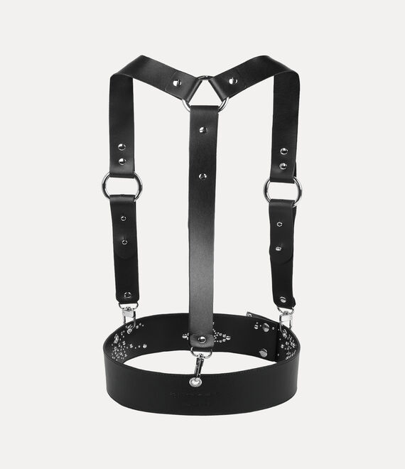 Vivienne Westwood Studs Harness in BLACK